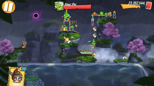 Angry Birds 2 PC (Windows 11) King Pig Panic (KPP) with Stella for her extra card (Jan 18, 2023) смотреть онлайн