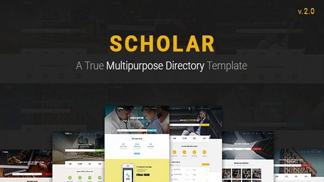Scholar - Multipurpose Directory Template | Themeforest Website Templates and Themes смотреть онлайн