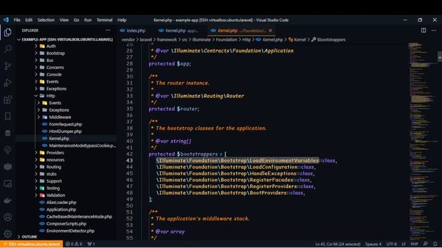 Laravel 9 - Lyfecycle - 02 - Http / Console Kernel смотреть онлайн