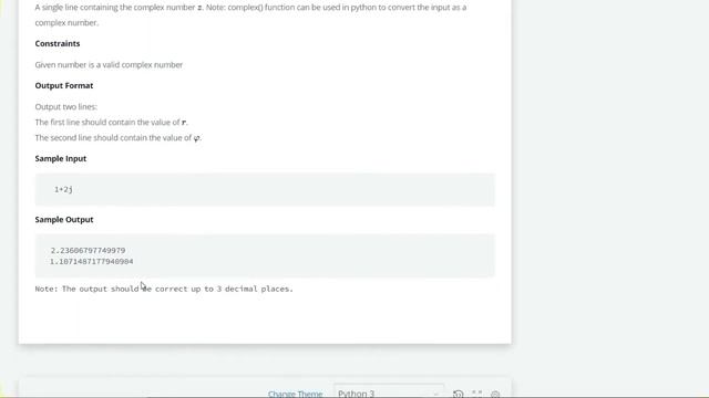 Hackerrank Python | Challenge #35 | Polar Coordinates смотреть онлайн