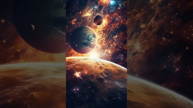 НЕЙРОСЕТЬ MIDJOURNEY РИСУЕТ космос. Вы только посмотрите! смотреть онлайн