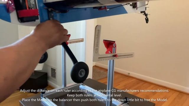 Center of Gravity Model Airplane Ball Bearing RC Balance Machine смотреть онлайн