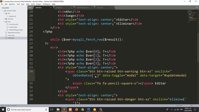 CRUD con PHP y procedimientos almacenados | Actualizar datos con sp. Cap 6 смотреть онлайн