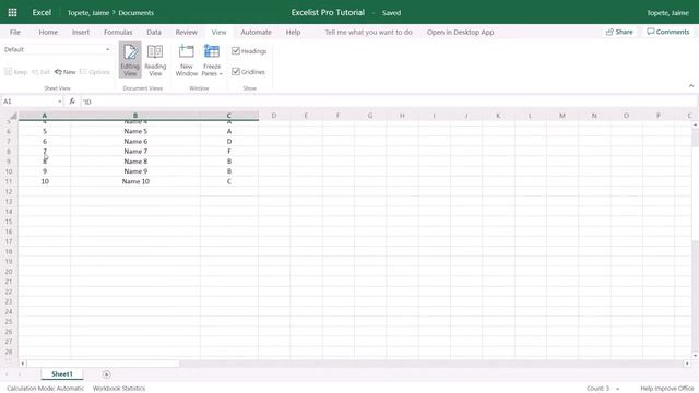 Excel Freeze Row: Excel Basics For Beginners