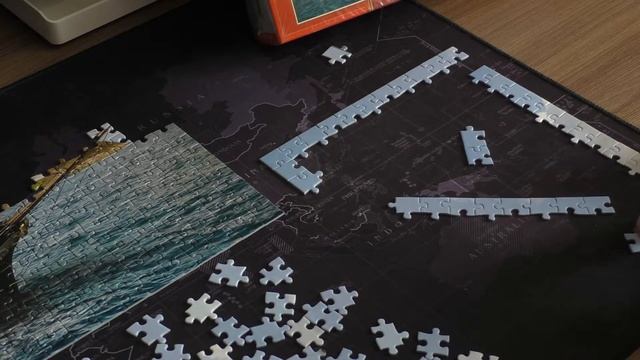 Таймлапс Cборка Пазла Прекрасного Корабля // Пазл Castorland Puzzle A Sunny Voyage смотреть онлайн