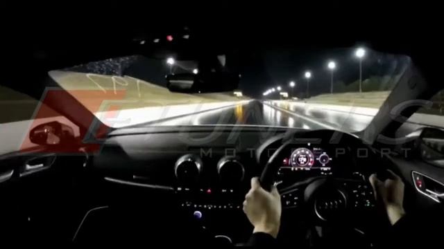 Audi RS3 8V 10.7s @ 1/4mile STOCK TURBOCHARGER! смотреть онлайн