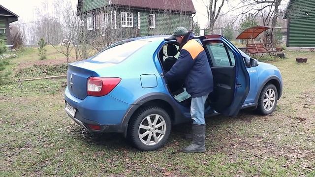 Построенный навес - коротковат, дом рассыпается, но в мастерской - новая печь ! смотреть онлайн