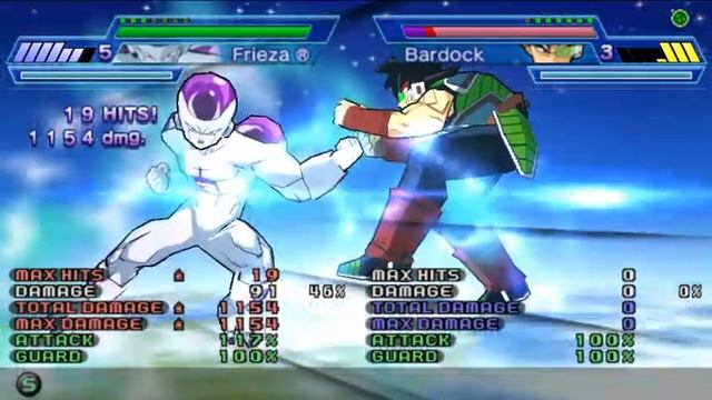 Dragon Ball Z Shin Budokai Another Road - Frieza Combo (PSP) смотреть онлайн