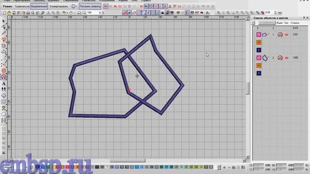 Wilcom EmbroideryStudio e4.2 уроки курсы Аппликация по растровому рисунку смотреть онлайн