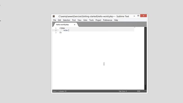 PHP Beginner Course : First Php Program смотреть онлайн