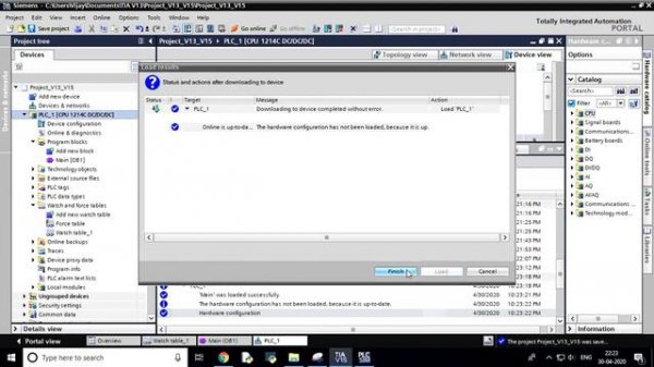 Siemens TIA - Adding Clock Byte and System Byte