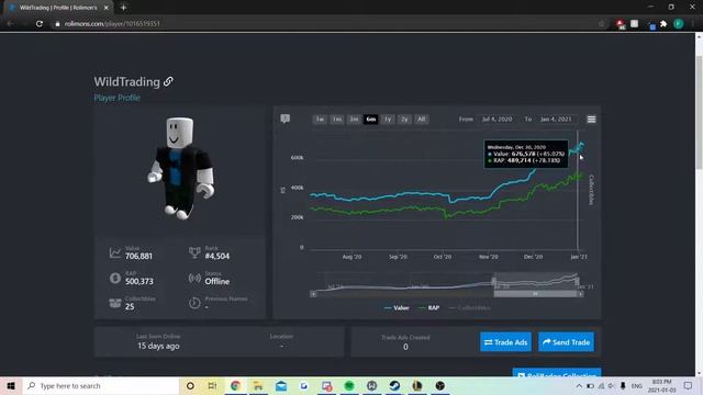 700K AFK ROBLOX TRADE BOT! ROBLOX Trading Ep 31 смотреть онлайн