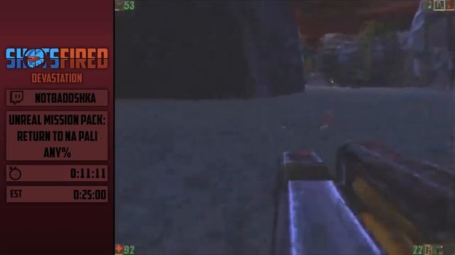 Unreal Mission Pack: Return to Na Pali (Any%) in 21:57 by NotBaDoshka - Shots Fired: Devastation смотреть онлайн