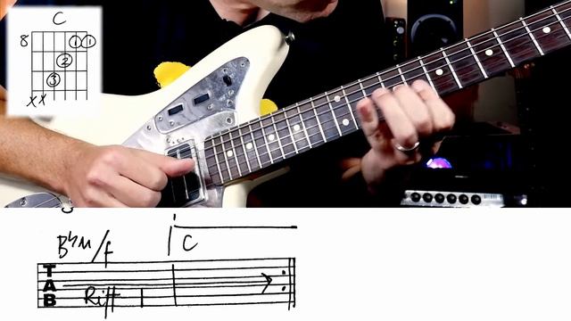 Michelle Guitar Lesson : Chords and Solo : Beatles (Tabs on screen) смотреть онлайн