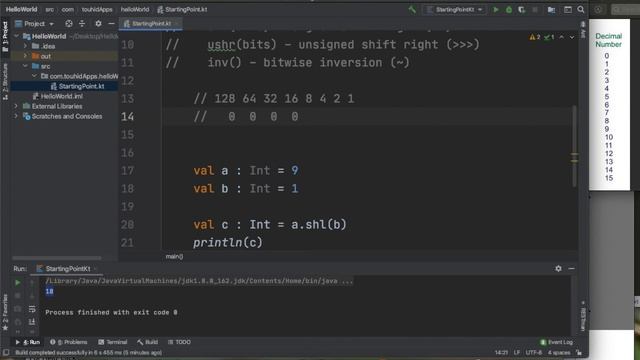 Mastering Kotlin - 017 Kotlin Bitwise Operator - Part-2 - Kotlin Tutorial Bangla смотреть онлайн