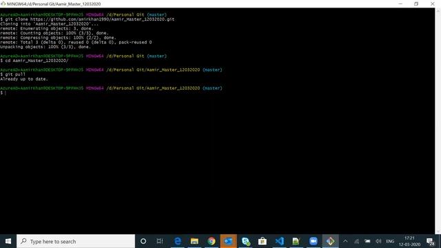 Setting Up git repos from scratch смотреть онлайн