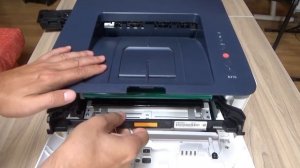 How to remove toner cartridge and DRUM Xerox B210