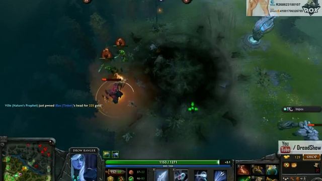 Dread 24. Drow Ranger. Гайд по фарму. А ГДЕ SOLO? смотреть онлайн
