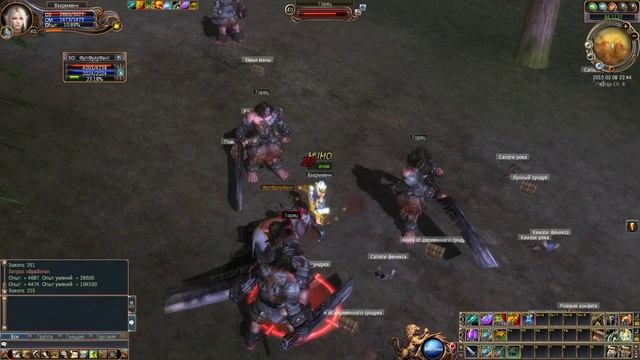 # Lets Play Last Chaos  (27) Фарм ОУ на горцах (Жрица часть 1)