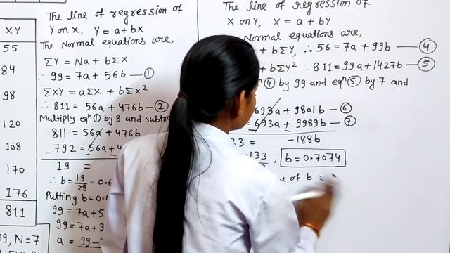 Lines of regression | Module 2 Statistical techniques | semester 4th least square method lecture 8 смотреть онлайн