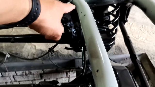 Mitsubishi Pajero Sport сняли кузов для пескоструя и антикора в Гараж617.рф смотреть онлайн