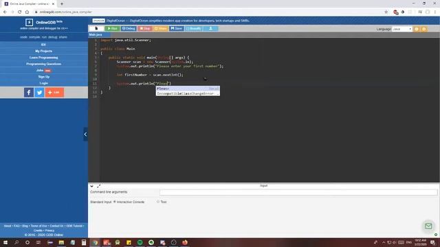 Java Lesson 2.5: Simple Calculator смотреть онлайн