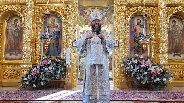 Божественная Литургия на Рождество Господа Бога и Спаса нашего Иисуса Христа. 07.01.2022