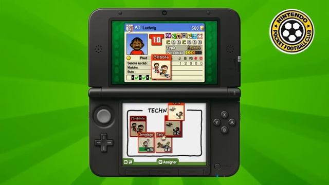 Nintendo Pocket Football Club - Bande-annonce La naissance d'une légende (Nintendo 3DS) смотреть онлайн