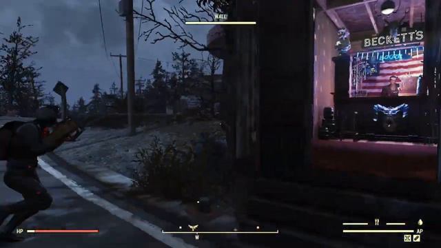 Beckett's Open Bar (Fallout 76 Trap Base) смотреть онлайн