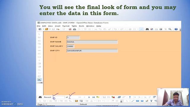 FORM THROUGH WIZARD IN OPEN OFFICE смотреть онлайн