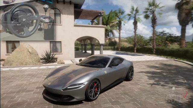 Rebuilding a FERRARI ROMA - Forza Horizon 5 - Thrustmaster T300RS Gameplay. смотреть онлайн