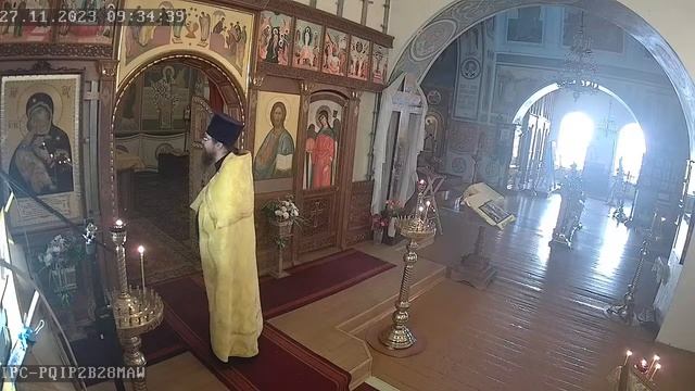 Ап. Филиппа. Заговение на Рождественский (Филиппов) пост. Молебен. смотреть онлайн