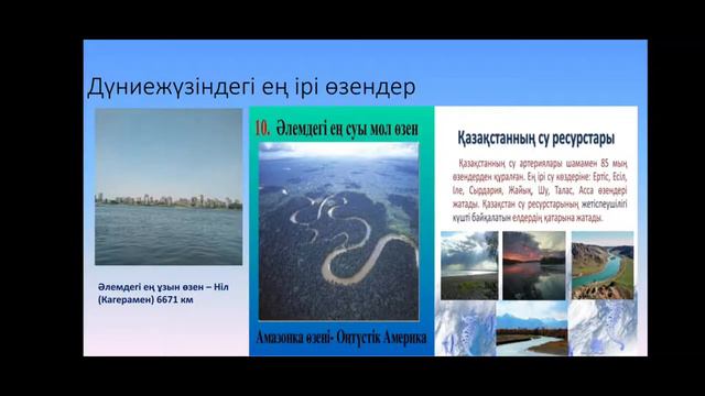 ІІ тоқсан, География, 7 сынып, Гидросфера және оның бөліктері смотреть онлайн