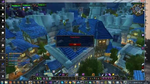 Crash player Server(apollo-wow.com) WoW 4.3.4 смотреть онлайн