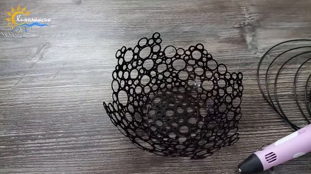 Пасхальные декорации 3D ручкой.