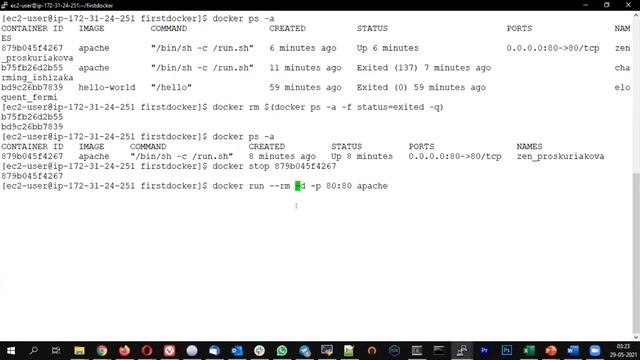 Docker RM Container | #devops #dockertutorial #dockerrm смотреть онлайн