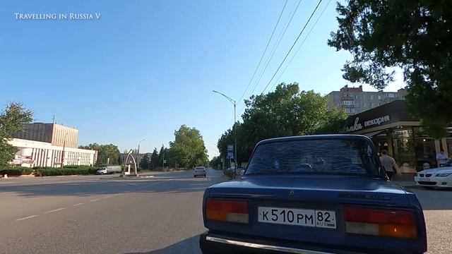 Керчь. Едем к улице Толстого смотреть онлайн