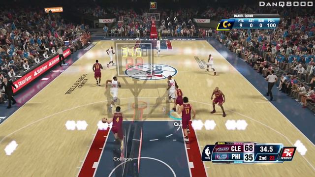 NBA 2K14 - Walkthrough - MyPlayer Career - Part 59 - Insane Score Gap | DanQ8000 смотреть онлайн
