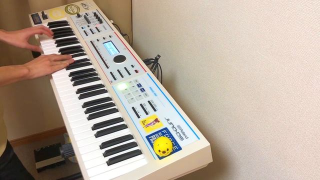 Flash!!!/King Gnuのキーボードパートを弾いてみた！ смотреть онлайн