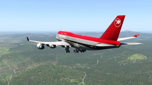 Boeing 747 Have To Cancel Emergency Landing Due To Technical Problem | X-Plane 11 смотреть онлайн