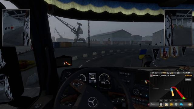 Euro Truck Simulator 2 [ Доставляем хлор 21 тона ] 540 км смотреть онлайн