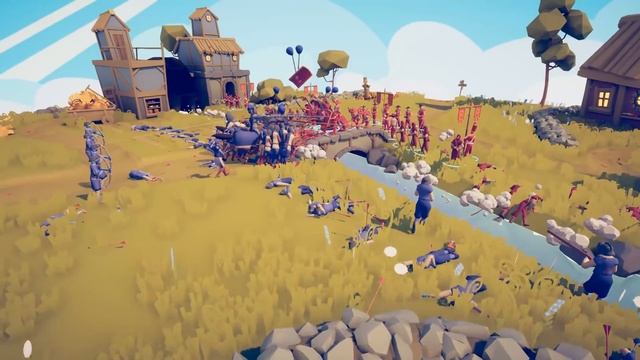 TABS Defend the BRIDGE CROSSING! - Totally Accurate Battle Simulator смотреть онлайн