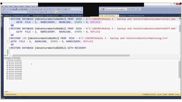 Backup / Restore Microsoft SQL Server 2014 – 08.05.2015 r. смотреть онлайн