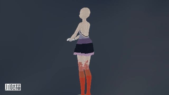 I build Kiyana in Minecraft ! (Honkai Impact 3 character) смотреть онлайн