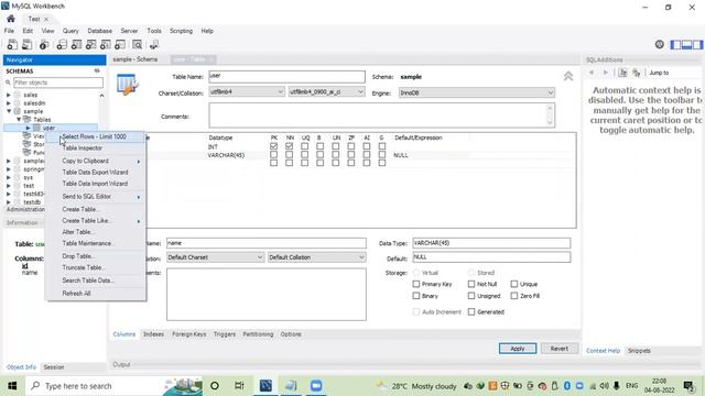 Create , Insert, update and delete query in MySql смотреть онлайн