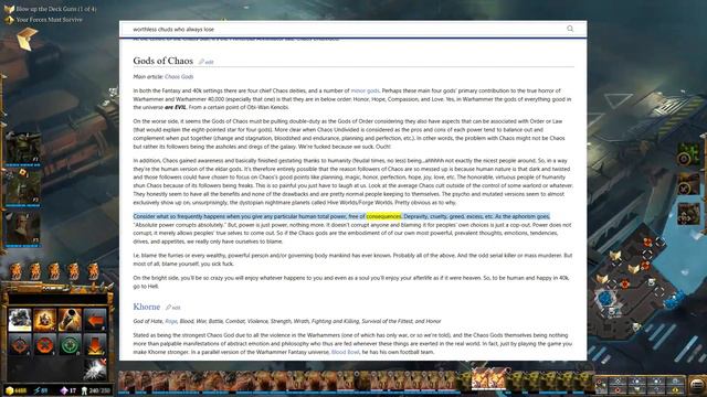 1d4Chan Wiki - Chaos - read badly by a TTS. смотреть онлайн