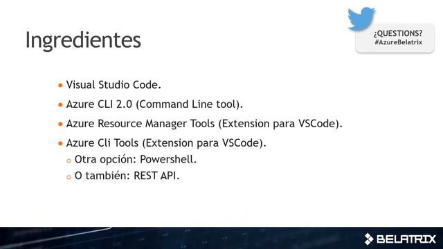 Seminario Online: "Infraestructura como Código: Plantillas de Azure Resource Manager" смотреть онлайн