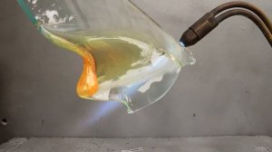 Как расплавить стекло