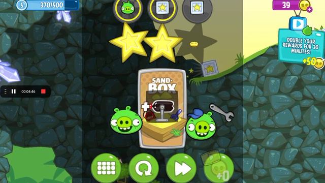 Играю в BAD PiGGIES смотреть онлайн