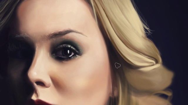 Рисунок девушки в photoshop смотреть онлайн